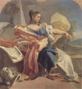 Mura, Francesco de Allegory of the Arts (mk05) painting